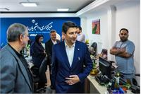 بازدید وزیر ارتباطات از خبرگزاری ایسنا به مناسبت روز خبرنگار